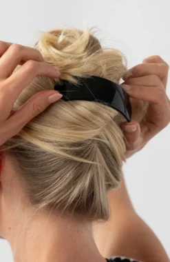 Rectangle Volume Barrette - French Classic