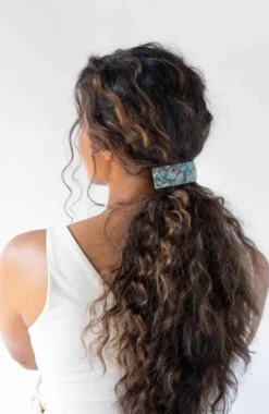 Rectangle Volume Barrette - French Classic
