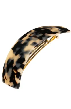 Rectangle Volume Barrette - French Classic