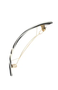 Rectangle Volume Barrette - French Classic