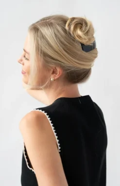 Rectangle Volume Barrette - French Classic