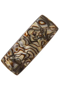 Rectangle Volume Barrette - French Classic