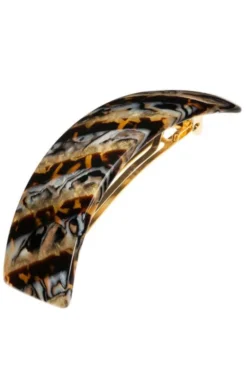 Rectangle Volume Barrette - French Classic