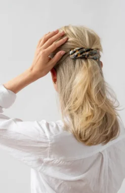 Rectangle Volume Barrette - French Classic