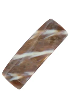 Rectangle Volume Barrette - French Classic