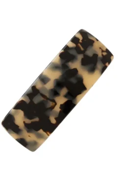 Rectangle Volume Barrette - French Classic