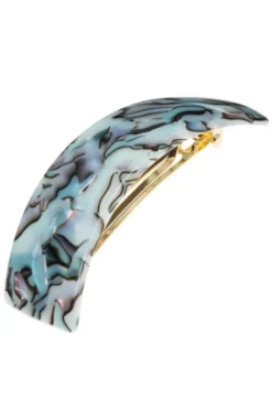 Rectangle Volume Barrette - French Classic