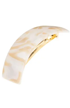 Rectangle Volume Barrette - French Classic