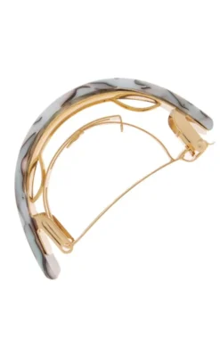 Skinny Rectangle Ponytail Barrette - Classic
