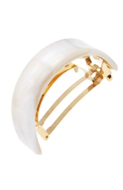 Skinny Rectangle Ponytail Barrette - Classic