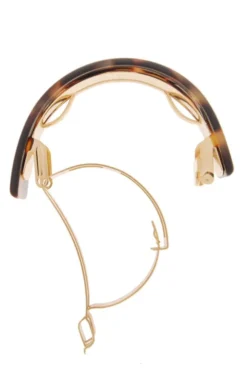Skinny Rectangle Ponytail Barrette - Classic