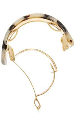 Skinny Rectangle Ponytail Barrette - Classic