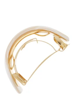 Skinny Rectangle Ponytail Barrette - Classic