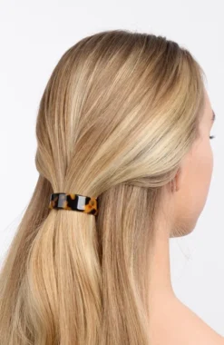 Skinny Rectangle Ponytail Barrette - Classic
