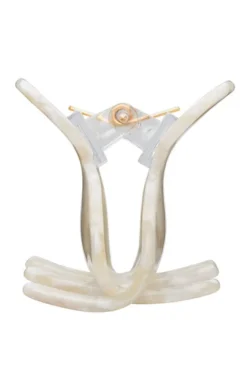Small Couture Claw Clip - Pavlova