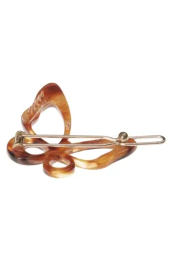 Small Cutout Butterfly Tige Boule Barrette - Classic