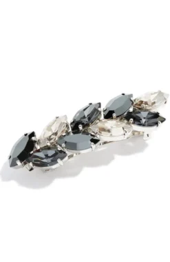 Small Ivy Crystal Barrette