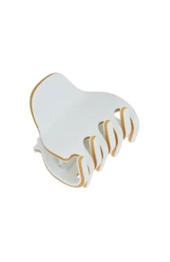 Small Jupiter Claw Clip - Latte