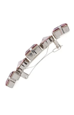 Small Sienna Crystal Barrette