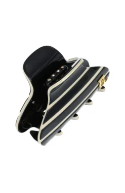 Stripe Claw Clip