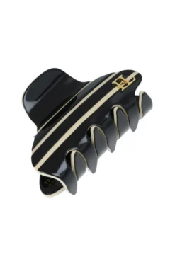 Stripe Claw Clip