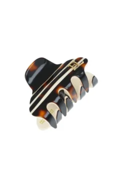 Stripe Small Claw Clip
