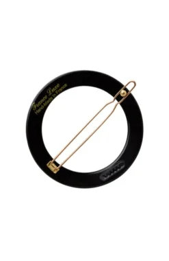 Studded Circle Cutout Tige Boule Barrette