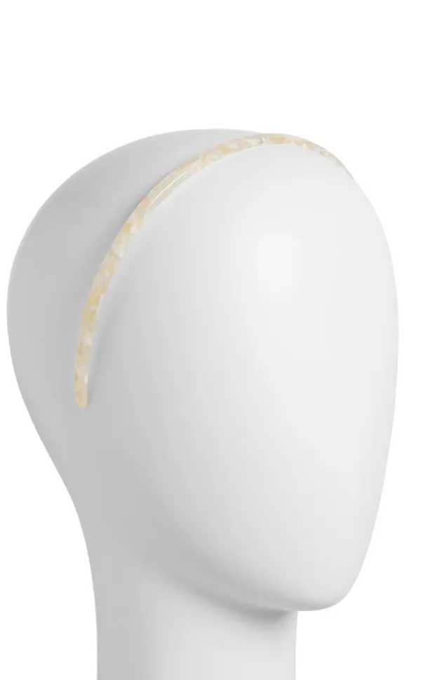 1/4" Ultracomfort Headband - Pavlova White