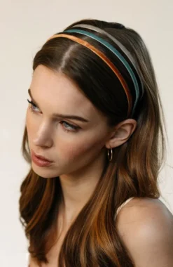 Velvet Skinny Headband 3-Pack