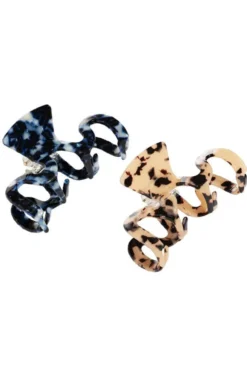 Wavy Claw Clip 2-Pack