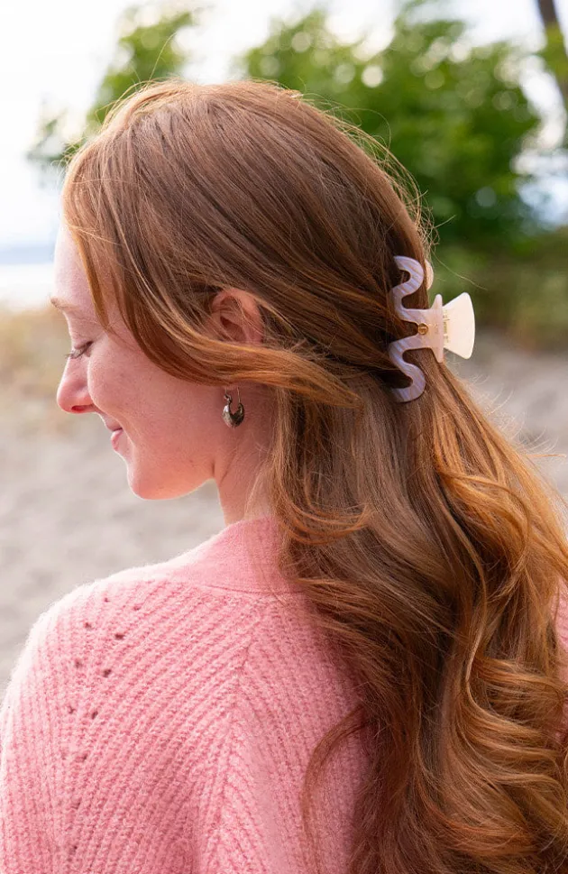 Wavy Claw Clip - Summer