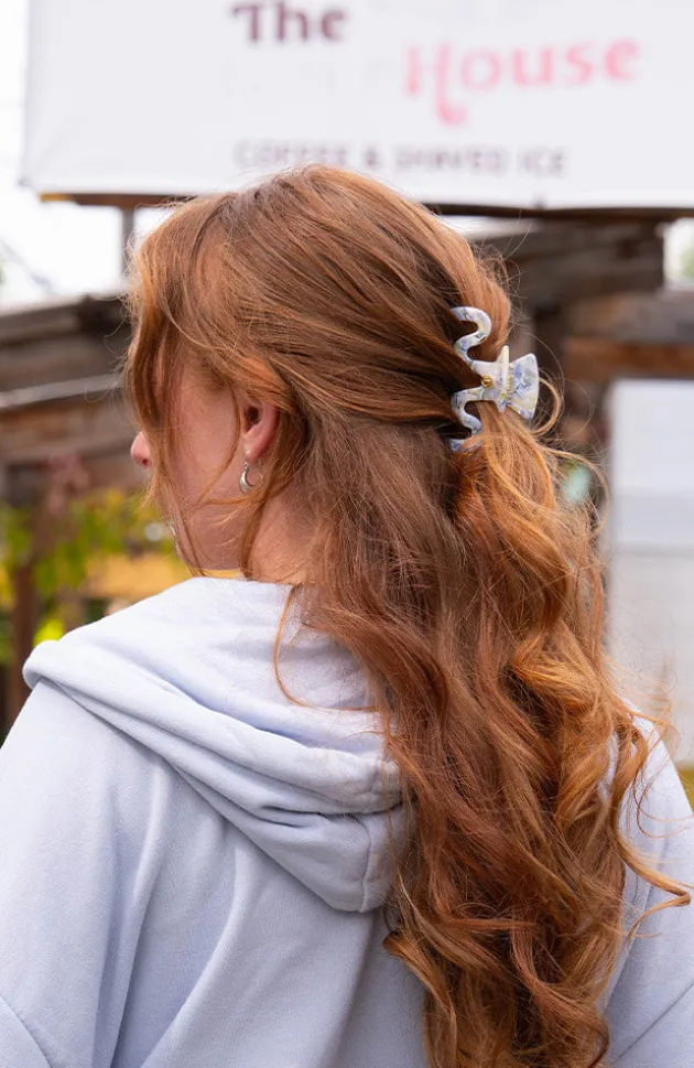 Wavy Claw Clip - Summer