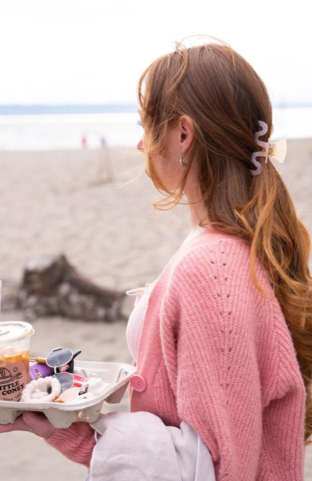 Wavy Claw Clip - Summer