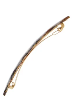 Wavy Long and Skinny Barrette - Classic