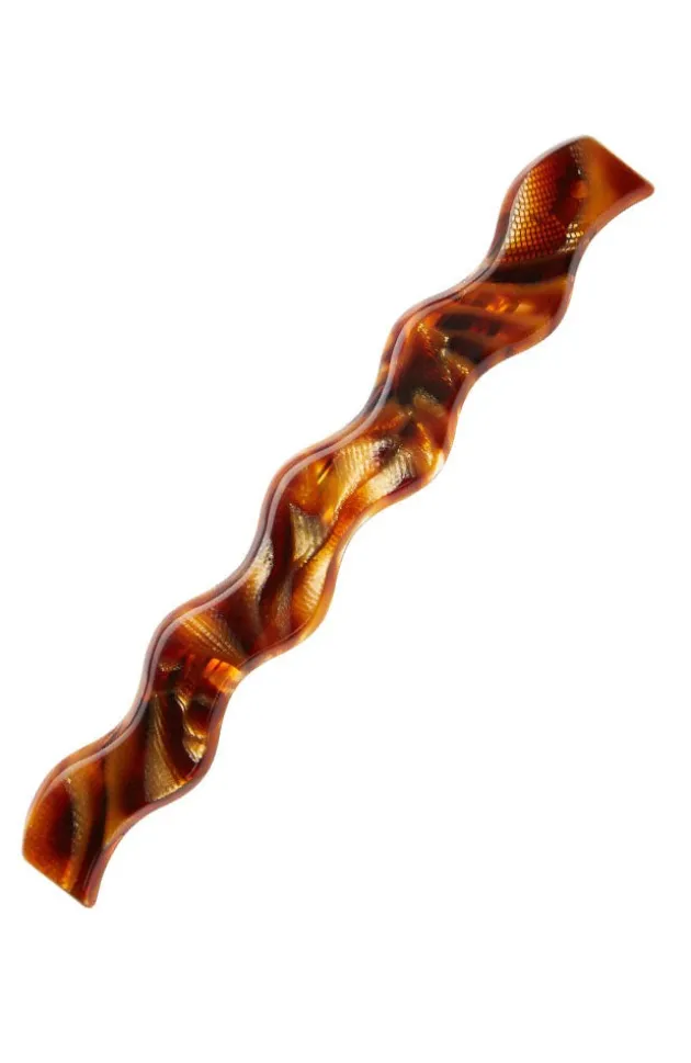 Wavy Long and Skinny Barrette - Classic