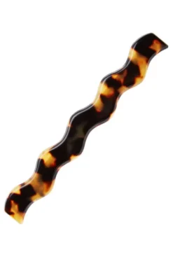 Wavy Long and Skinny Barrette - Classic