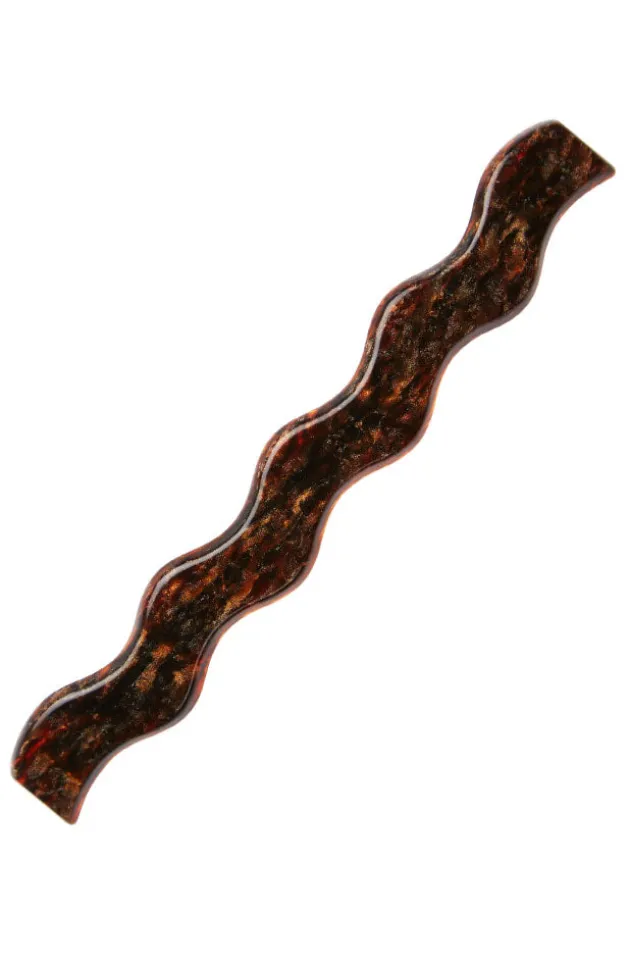 Wavy Long and Skinny Barrette - Classic