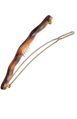 Wavy Tige Boule Barrette - Classic