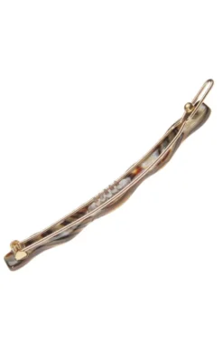 Wavy Tige Boule Barrette - Classic
