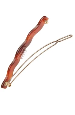 Wavy Tige Boule Barrette - Classic