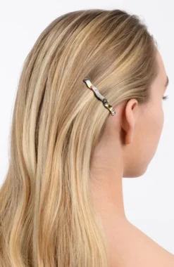 Wavy Tige Boule Barrette - Classic