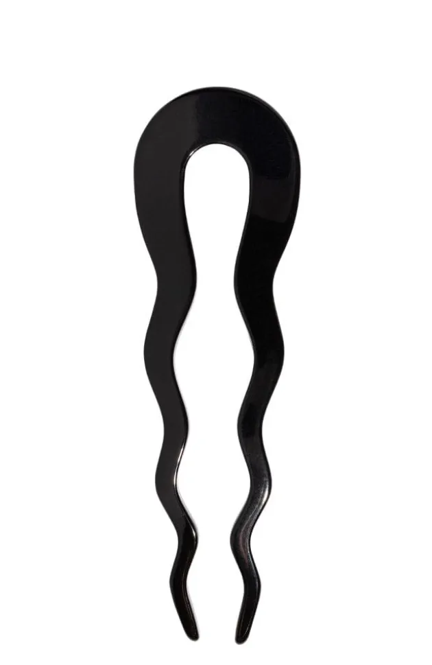Wavy Tooth Chignon Pin - Classic